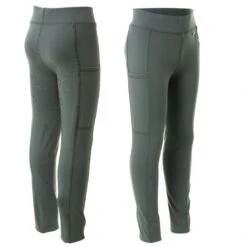 Horze Kids' Valeria Full Seat Tights - Goblin Blue