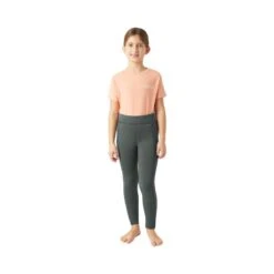 Horze Kids' Valeria Full Seat Tights - Goblin Blue 9 Horze Kids' Valeria Full Seat Tights - Goblin Blue -Horse Rider Wear 651041 800 800