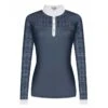 Fair Play Women's Aiko Long Sleeve Competition Shirt - Steel Blue