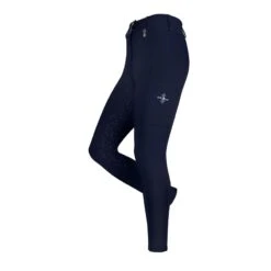 Fair Play Women's Armida Full Seat Breeches - Navy