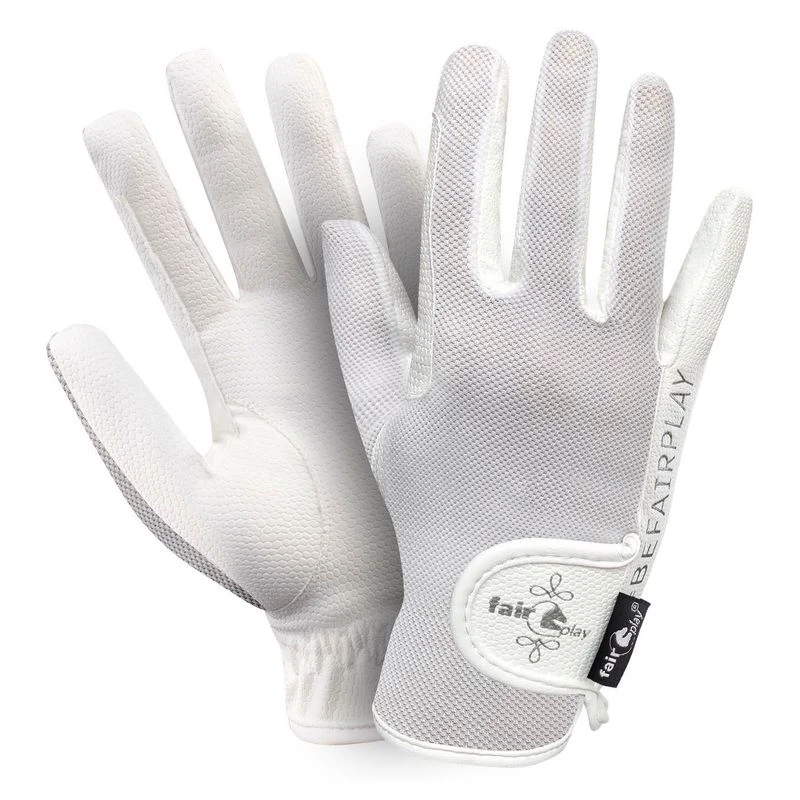 Fair Play Akita Gloves - White 1 Fair Play Akita Gloves - White