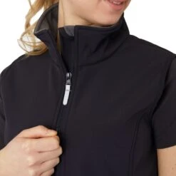 Horze Women's Trisha Softshell Vest - Dark Navy 7 Horze Women's Trisha Softshell Vest - Dark Navy -Horse Rider Wear 660381 800 800