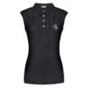 Fair Play Women's Alina Sleeveless Polo Shirt - Black