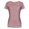 Fair Play Women's Alba Short Sleeve Tech Tee Shirt - Dusty Pink
