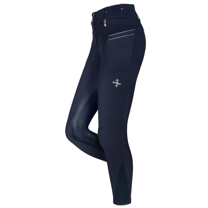 Fair Play Women's Jelena Full Seat Breeches - Navy 1 Fair Play Women's Jelena Full Seat Breeches - Navy