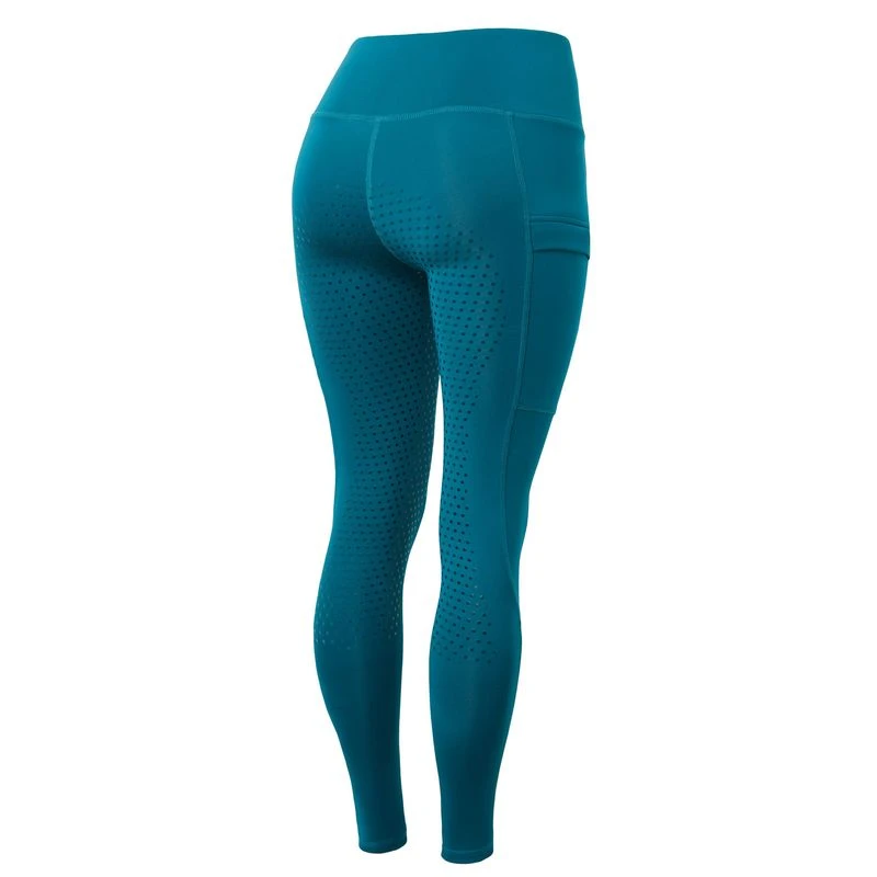 Horze Women's Gwen Super Flex Full Seat Tights - Legion Blue 1 Horze Women's Gwen Super Flex Full Seat Tights - Legion Blue