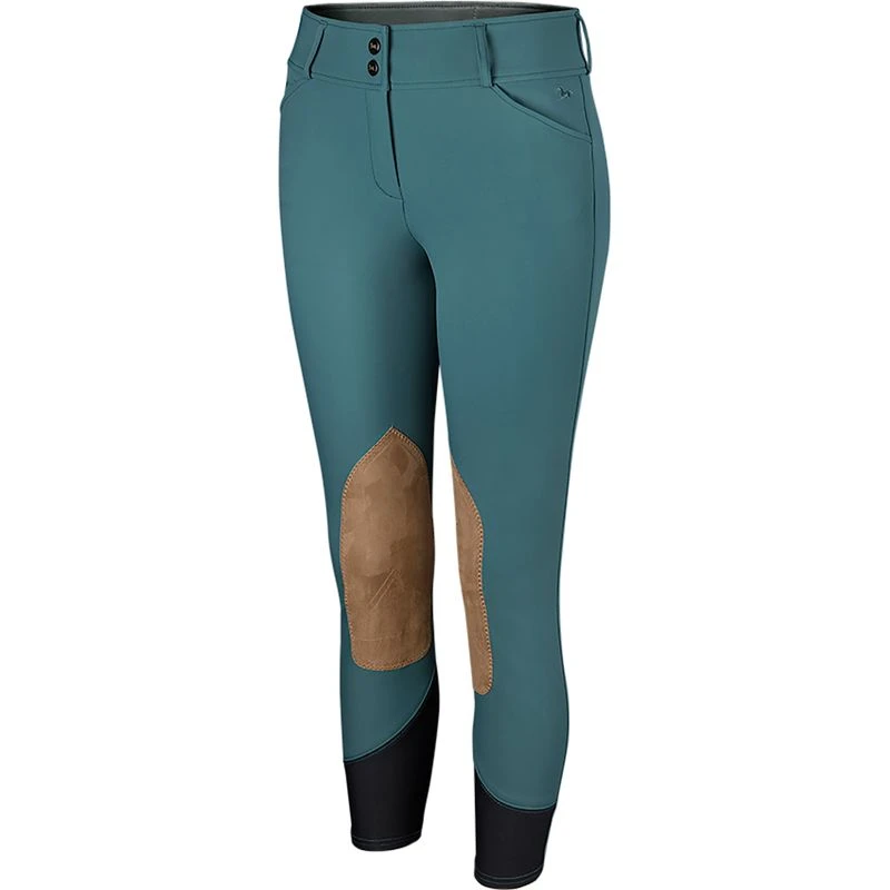 RJ Classics Women's Gulf Natural Rise Front Zip Breeches - Atlantic 1 RJ Classics Women's Gulf Natural Rise Front Zip Breeches - Atlantic