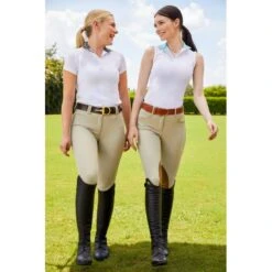 RJ Classics Women's Sadie 37.5 Short Sleeve Show Shirt - White/Flip Flops 5 RJ Classics Women's Sadie 37.5 Short Sleeve Show Shirt - White/Flip Flops -Horse Rider Wear 675570 800 800