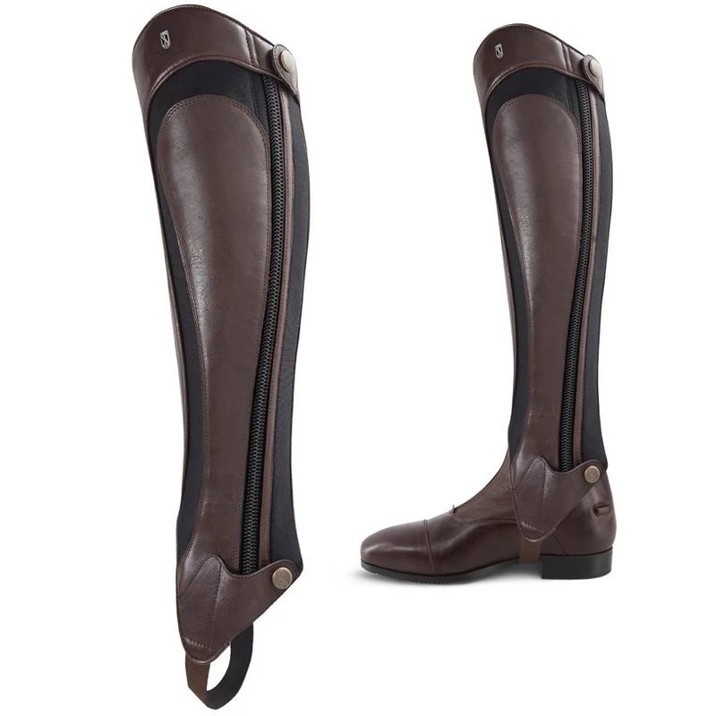 Tredstep Medici Air Half Chaps - Brown 1 Tredstep Medici Air Half Chaps - Brown