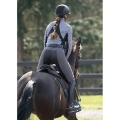 Kerrits Women's Rail Side Quarter Zip Tech Top - Black Starlight 9 Kerrits Women's Rail Side Quarter Zip Tech Top - Black Starlight -Horse Rider Wear 681411 800 800
