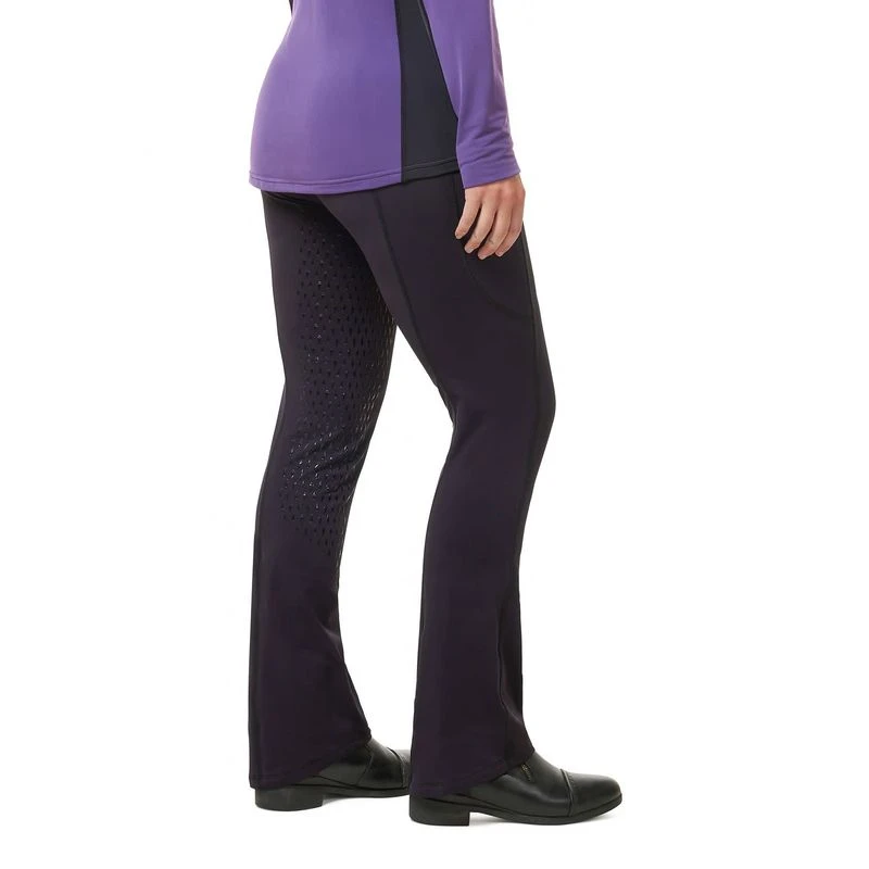 Kerrits Women's Thermo Tech Extended Grip Bootcuts - Black 2 Kerrits Women's Thermo Tech Extended Grip Bootcuts - Black - Image 2