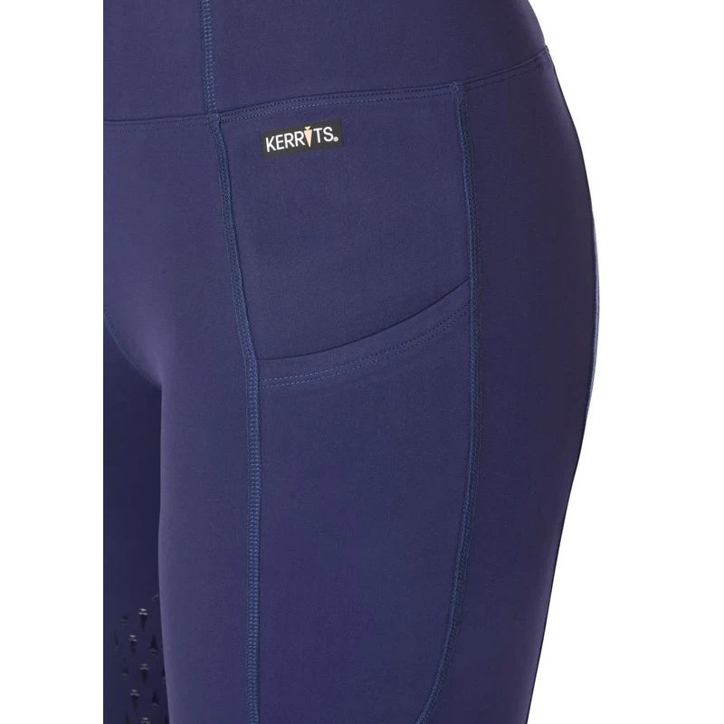 Kerrits Women's Thermo Tech Extended Grip Bootcuts - Ink 2 Kerrits Women's Thermo Tech Extended Grip Bootcuts - Ink - Image 2