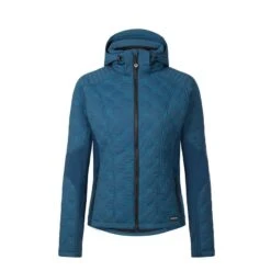 Kerrits Women's Bit By Bit Quilted Jacket - Lagoon