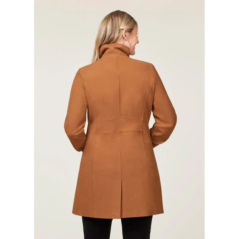 EQL Women's Harper Brushed Ponte Jacket - Caramel 4 EQL Women's Harper Brushed Ponte Jacket - Caramel - Image 4