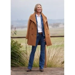 EQL Women's Harper Brushed Ponte Jacket - Caramel 9 EQL Women's Harper Brushed Ponte Jacket - Caramel -Horse Rider Wear 682833 800 800