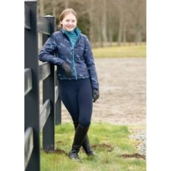 Kerrits Kids' Power Stretch Knee Patch Pocket Tights - Ink 7 Kerrits Kids' Power Stretch Knee Patch Pocket Tights - Ink -Horse Rider Wear 683455 800 800