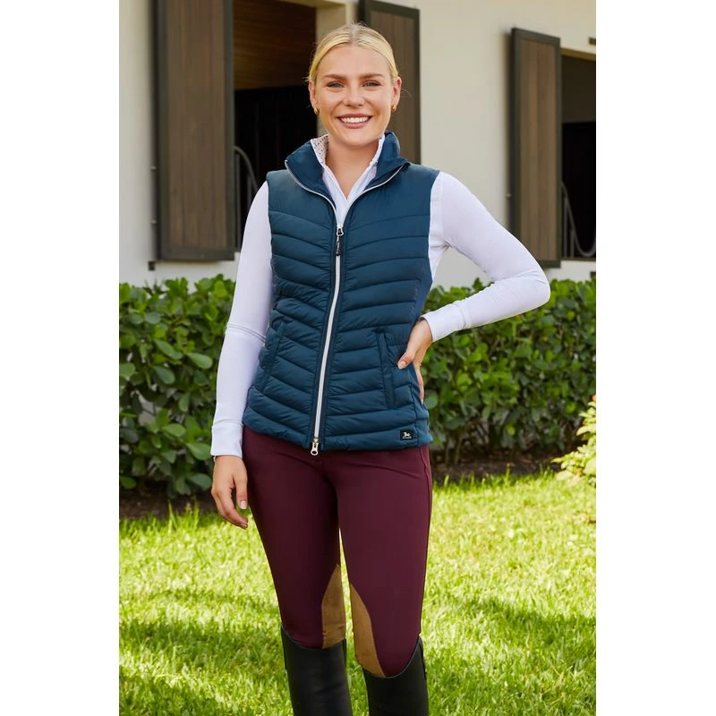 RJ Classics Women's Chloe Wind Defense Vest - Ocean Blue 3 RJ Classics Women's Chloe Wind Defense Vest - Ocean Blue - Image 3
