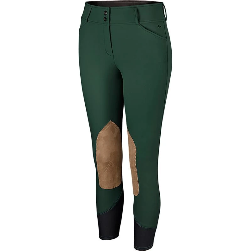 RJ Classics Women's Gulf Natural Rise Front Zip Breeches - Ponderossa Pine 1 RJ Classics Women's Gulf Natural Rise Front Zip Breeches - Ponderossa Pine