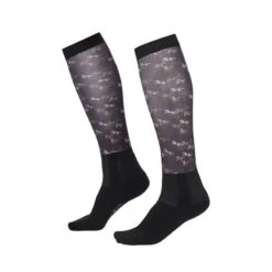 Kerrits Women's Dual Zone Boot Socks - Black Mini Run Free