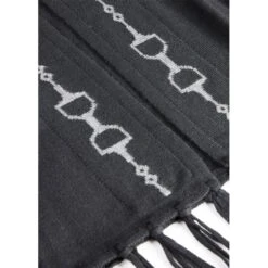 EQL Women's Bits & Fringe Cardigan - Black/Sterling -Horse Rider Wear 694502 800 800