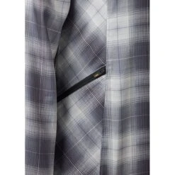 Kerrits Women's Not Just A Barn Shirt - Peppercorn Plaid -Horse Rider Wear 694840 800 800