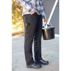 Kerrits Women's Pocketful Stretch Utility Pants - Black -Horse Rider Wear 694897 800 800
