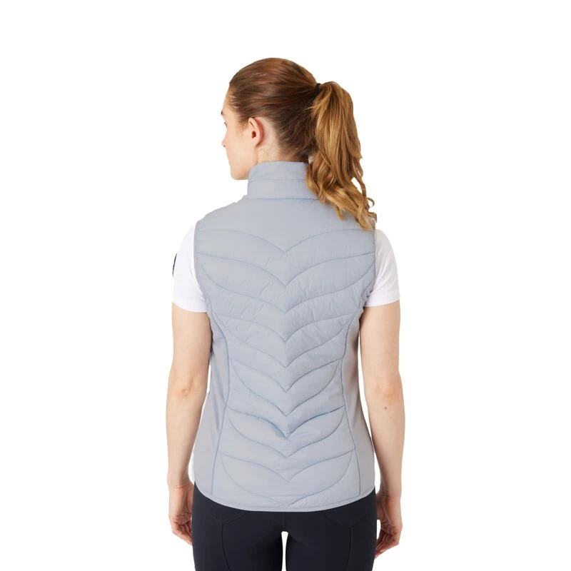 Horze Women's Shannon Light Padded Vest - Grey Dawn 4 Horze Women's Shannon Light Padded Vest - Grey Dawn - Image 4