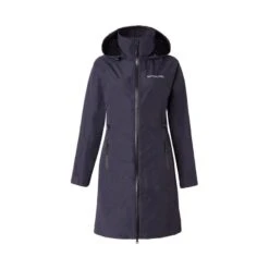 B Vertigo Women's Joanna Raincoat - Dark Navy