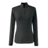 Ovation Women's Altitude Solid Sun Shirt - Black