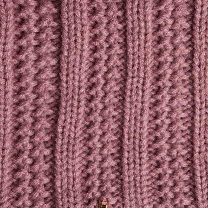 Horze Women's Jelena Knitted Neck Warmer Scarf - Wood Rose 2 Horze Women's Jelena Knitted Neck Warmer Scarf - Wood Rose - Image 2