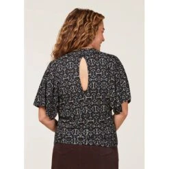 EQL Women's Lexi Cowl Neck Dolman Shirt - Black/ Mixed Bits 8 EQL Women's Lexi Cowl Neck Dolman Shirt - Black/ Mixed Bits -Horse Rider Wear 698312 800 800