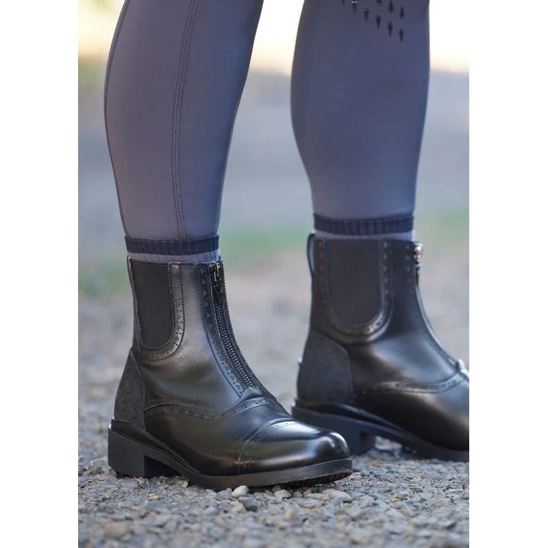 Kerrits Women's Essence Waterproof Paddock Boots - Black 7 Kerrits Women's Essence Waterproof Paddock Boots - Black - Image 7