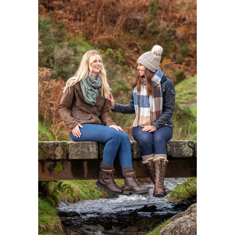 Shires Moretta Women's Ottavia Lace Country Boots - Brown 8 Shires Moretta Women's Ottavia Lace Country Boots - Brown - Image 8