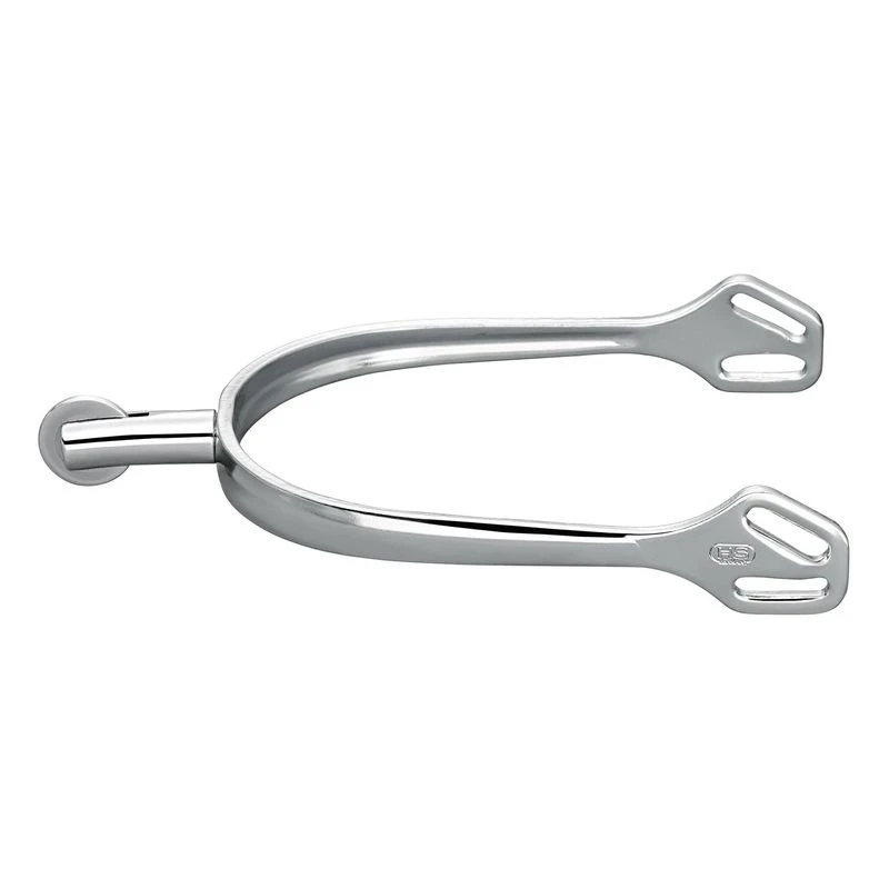 Herm Sprenger Ultra Fit 30mm Flat End Small Smooth Rowel Spurs - Stainless Steel 1 Herm Sprenger Ultra Fit 30mm Flat End Small Smooth Rowel Spurs - Stainless Steel