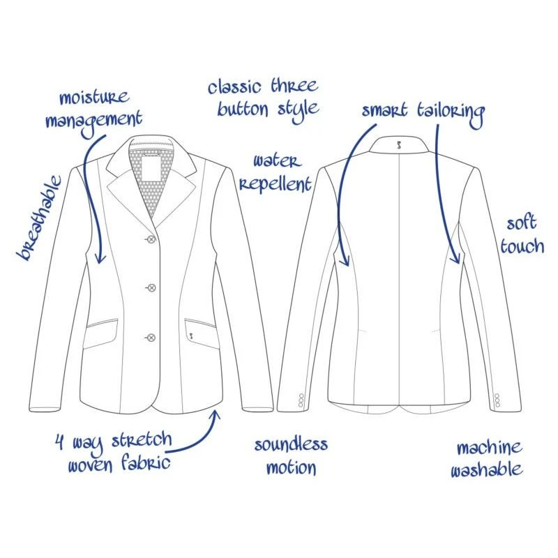 Tredstep Women's Style Jacket - Navy 2 Tredstep Women's Style Jacket - Navy - Image 2