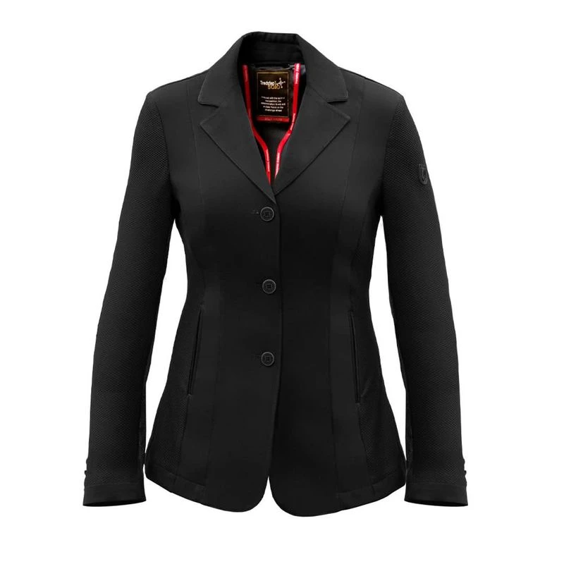Tredstep Women's Solo Airlite Competition Coat - Black 1 Tredstep Women's Solo Airlite Competition Coat - Black