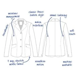 Tredstep Women's Style Jacket - Black -Horse Rider Wear 705169 800 800