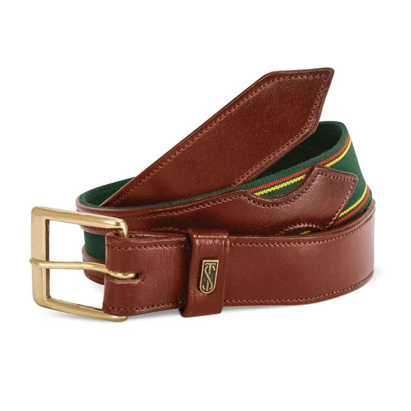 Tredstep Flex Belt - Chestnut/Hunter Green 1 Tredstep Flex Belt - Chestnut/Hunter Green