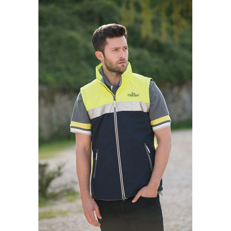 Horseware Corrib Neon Vest - Flourescent Yellow 3 Horseware Corrib Neon Vest - Flourescent Yellow - Image 3